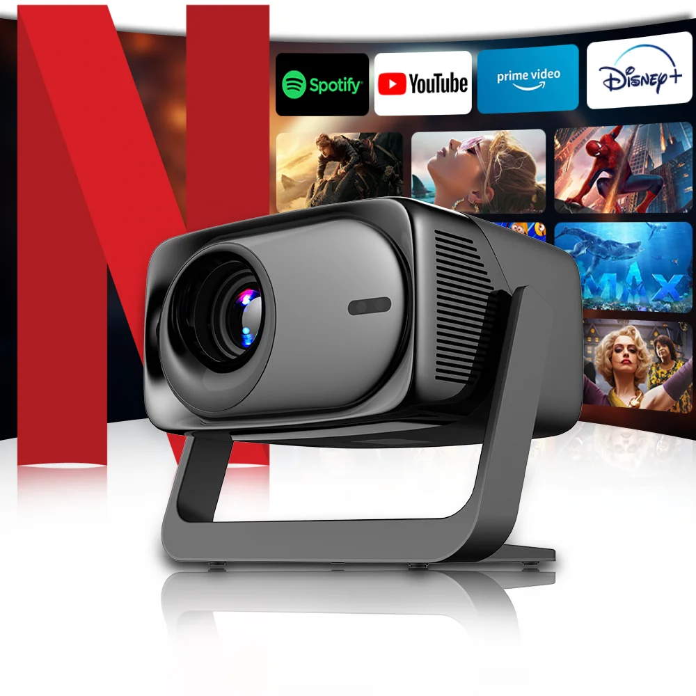 3 Days Delivery 4K Proyector Portable Projector Home Theater Video Projector   1400CVIA 4K Projector Stock in EU