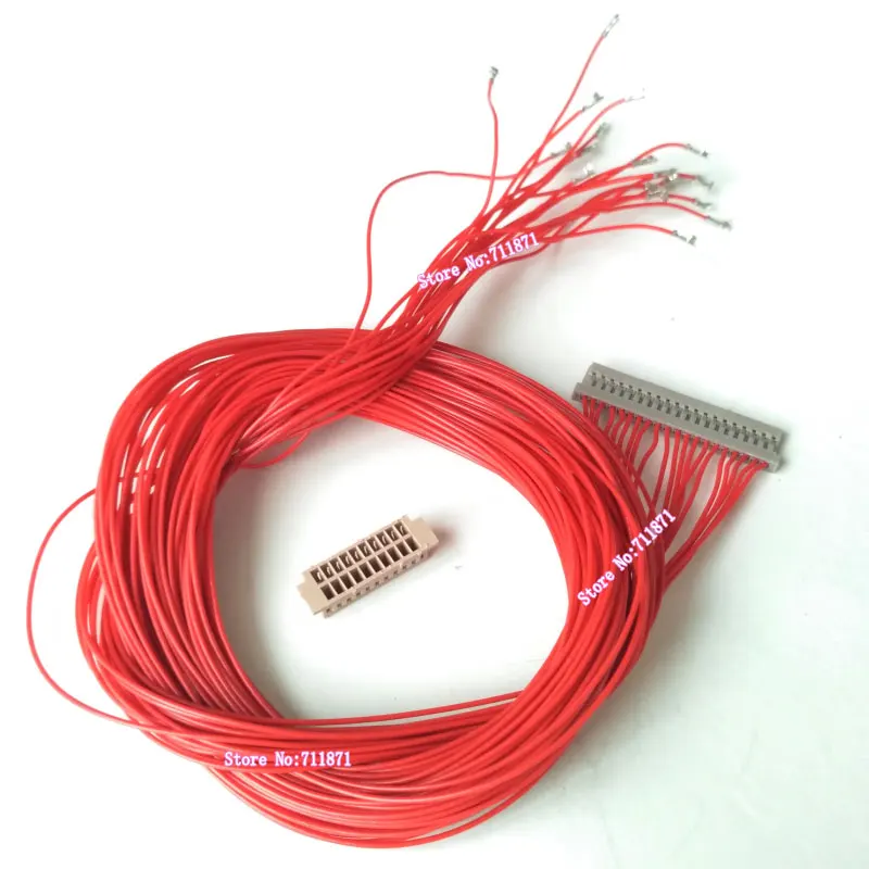 70cm 20P DF14-20S-1.25C to DF13-20DS-1.25C Screen Line Cable 20Pin DF14 to DF13 Lcd Screen cable Line DF14-20S DF13-20DS 1.25C