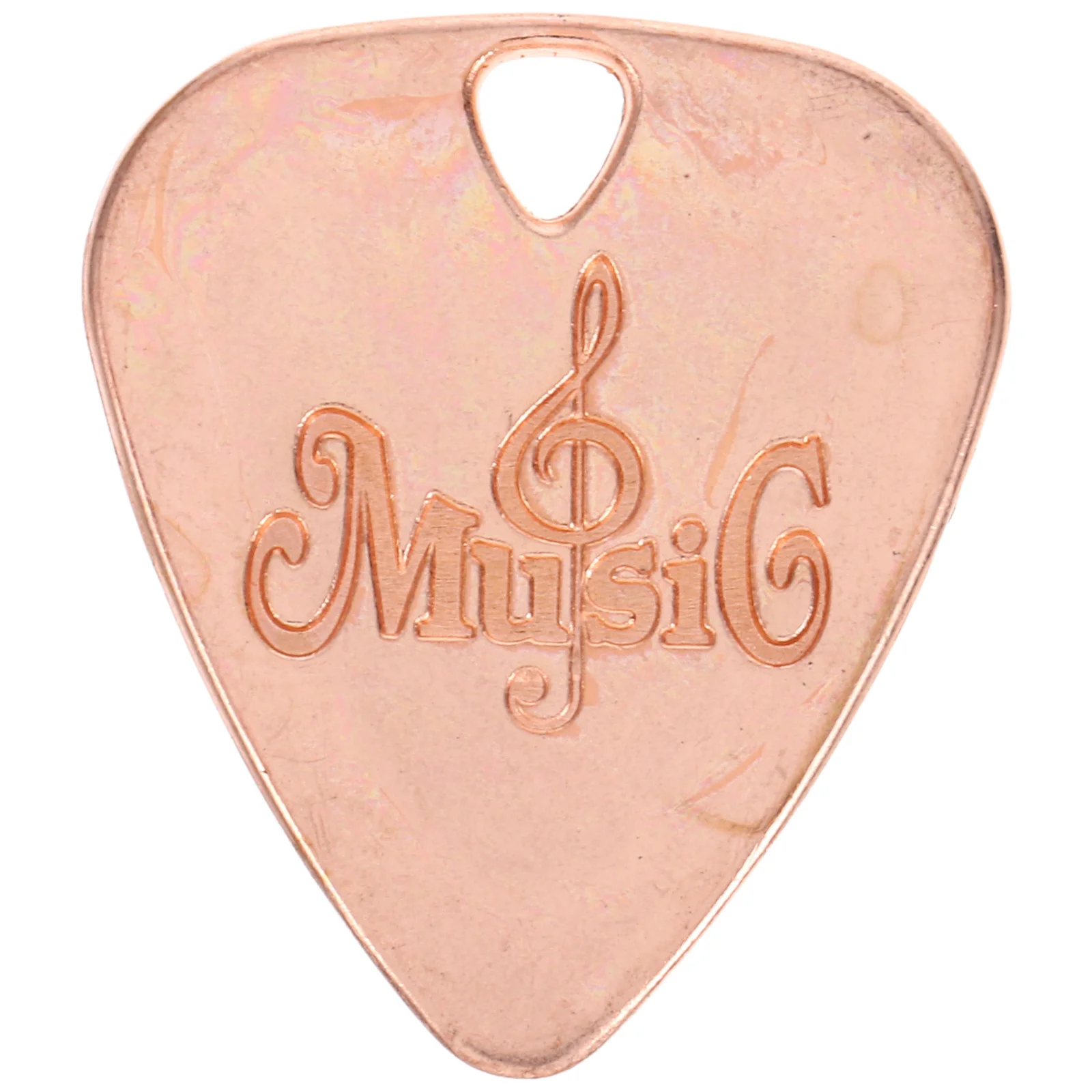 

Guitar Pick Pendant Rose Gold Metal Guitar Pick Lightweight Diy Pendant For Sensitive Alloy Nickel Free Perfect