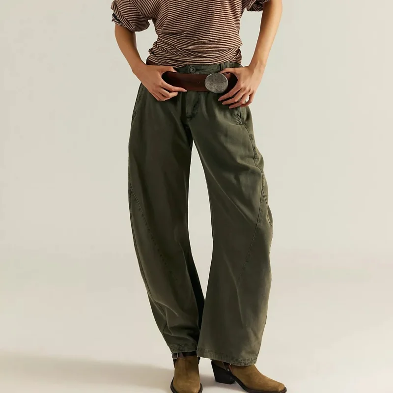 Vrouwen Y2k Baggy Mid Taille Jeans Wijde Pijpen Losse Boyfriend Denim Broek Rechte Pijpen Cropped Barrel Jeans Casual Kleding