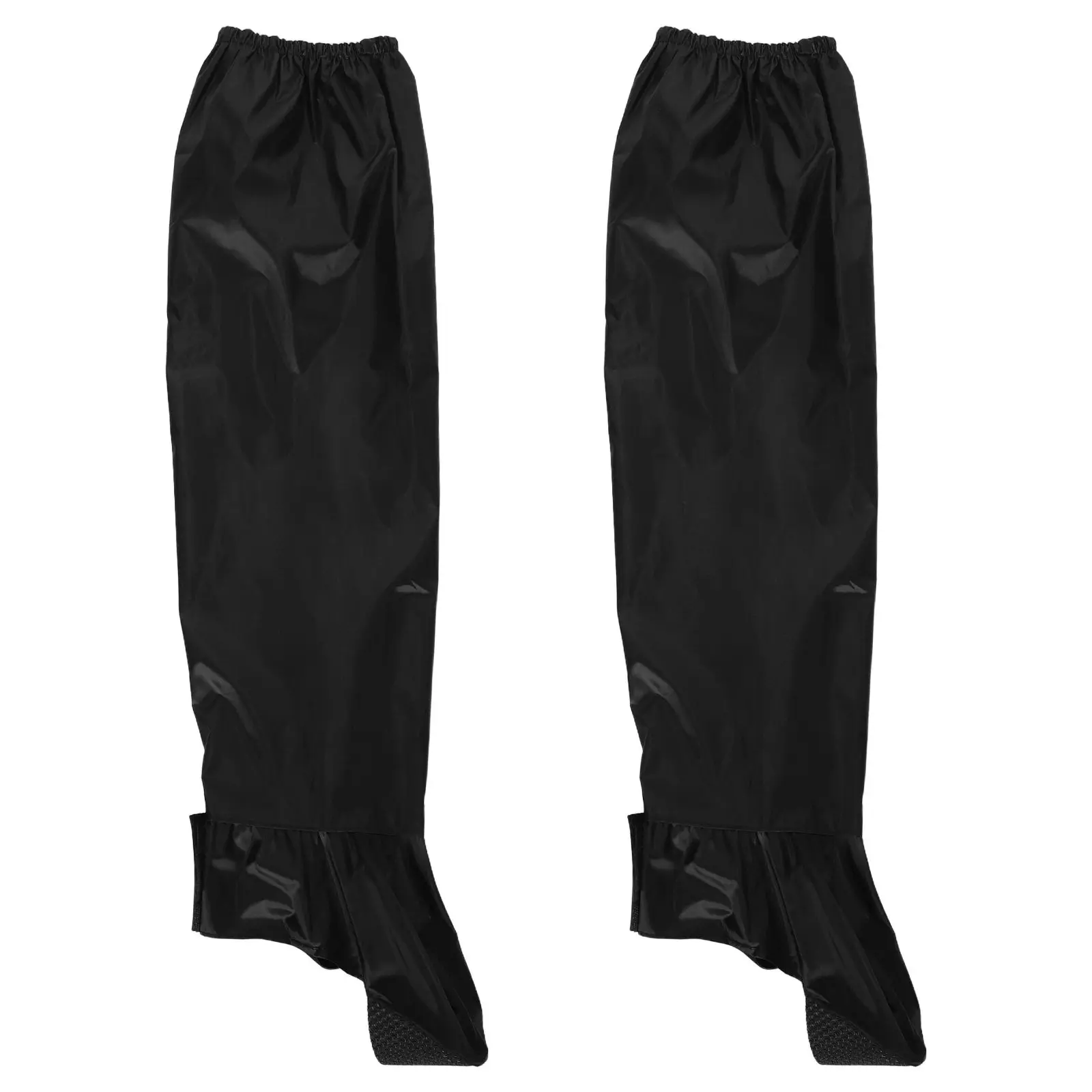 

1Pair Waterproof Rain Pants Motorcycle Riding Gear Unisex Rain Boot Covers Hiking Outdoor Windproof Trousers Riding Pants