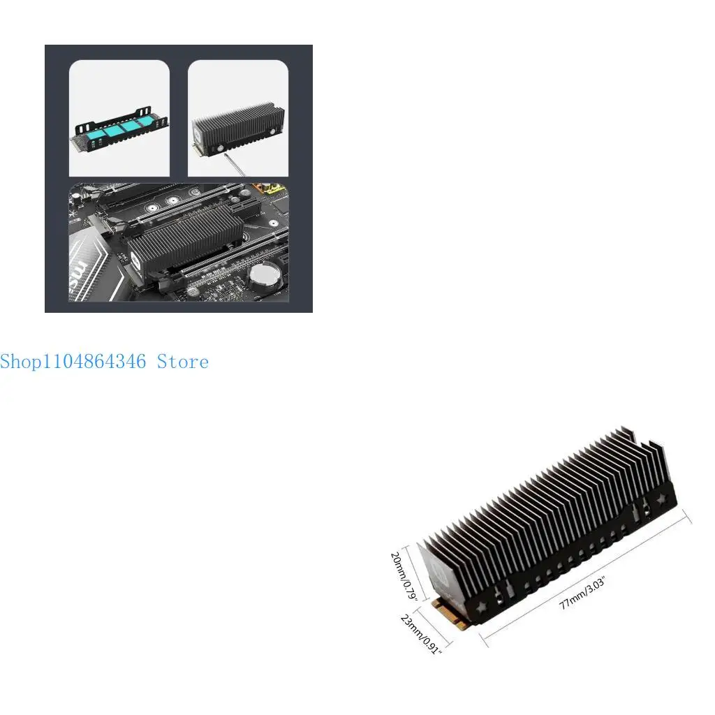 5ASD più recente radiatore raffreddamento SSD dissipatore calore per cuscinetto termico calore raffreddamento