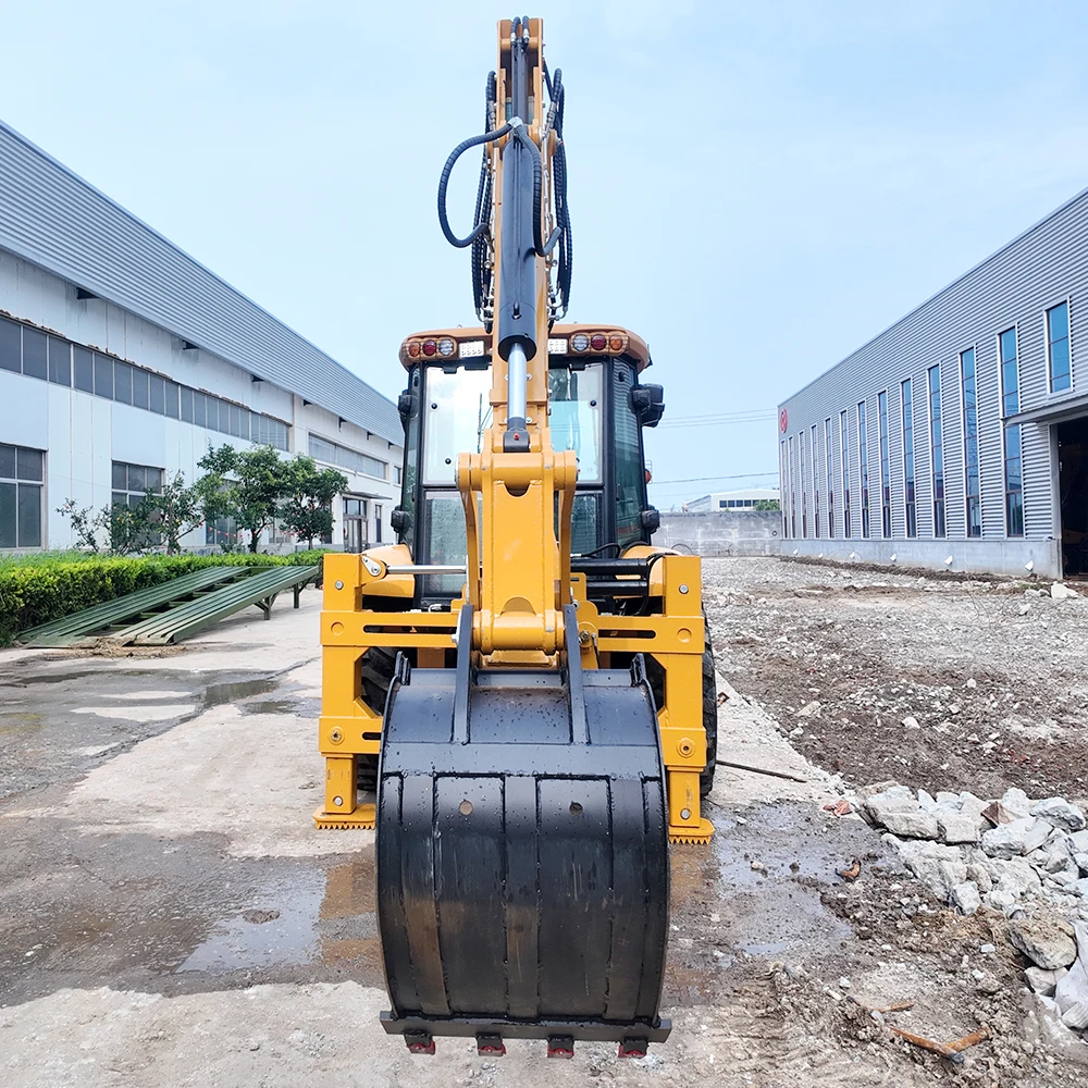 Backhoe Loader Hydraulic Tract - Farming Agriculture Project ulasan dan harga