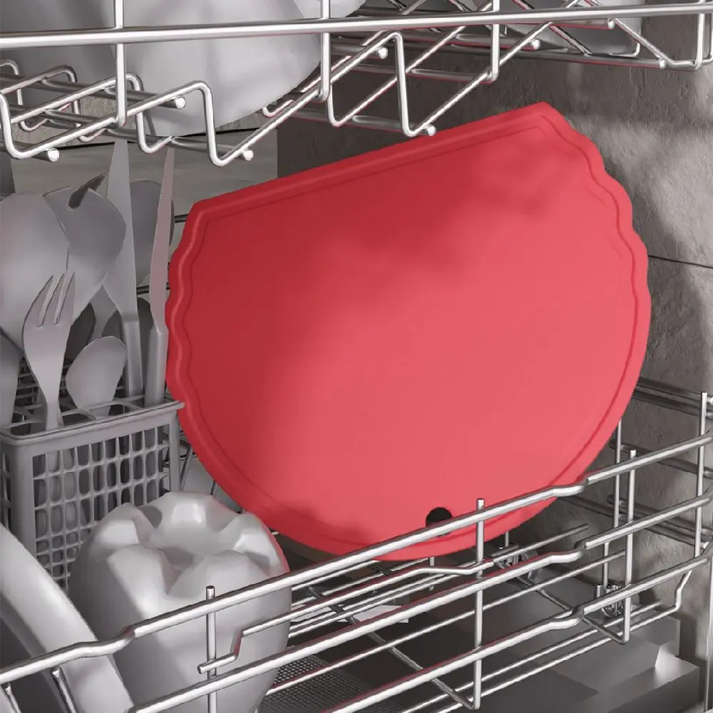 Anti-Bacterial TPU Cutting Board Double-Sided Anti-Mold Kitchen Chopping Block Odor-Free Flexible Fruit Cutting Board