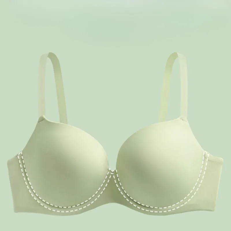 Thin Traceless Bra Underwire Lift Full Cup Size Minimalist Nature Women's Underwear