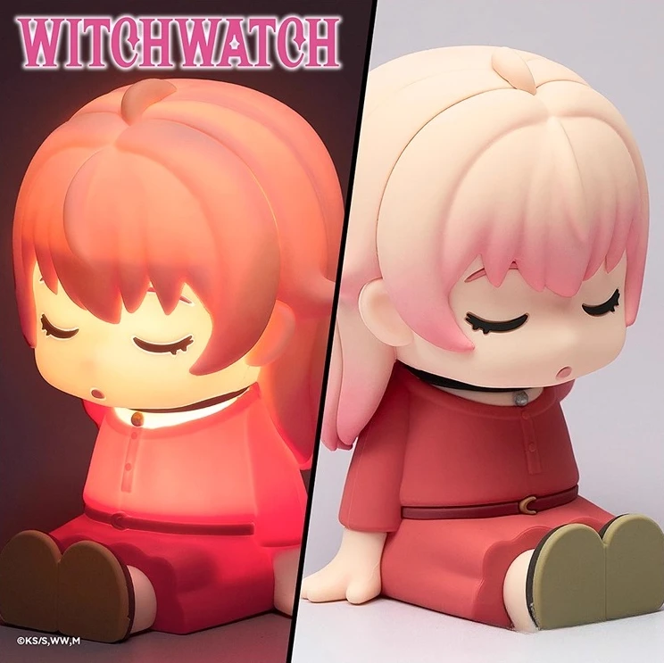 

Genuine WITCH WATCH Model Toy cartoon Wakatsuki Nico Figure Night Light Action Model Desktop Ornaments Fans Collect Gifts