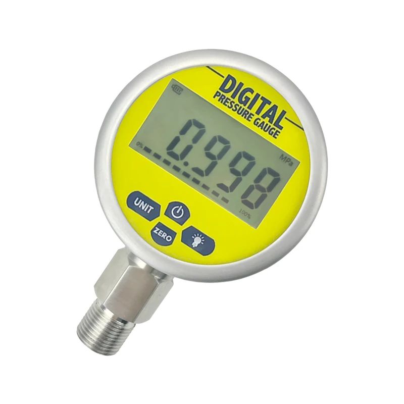 Hot MEOKON MD-S280 0-600bar  80mm  Intelligent Small Digital Pressure Gauge with OEM Service MD-S280