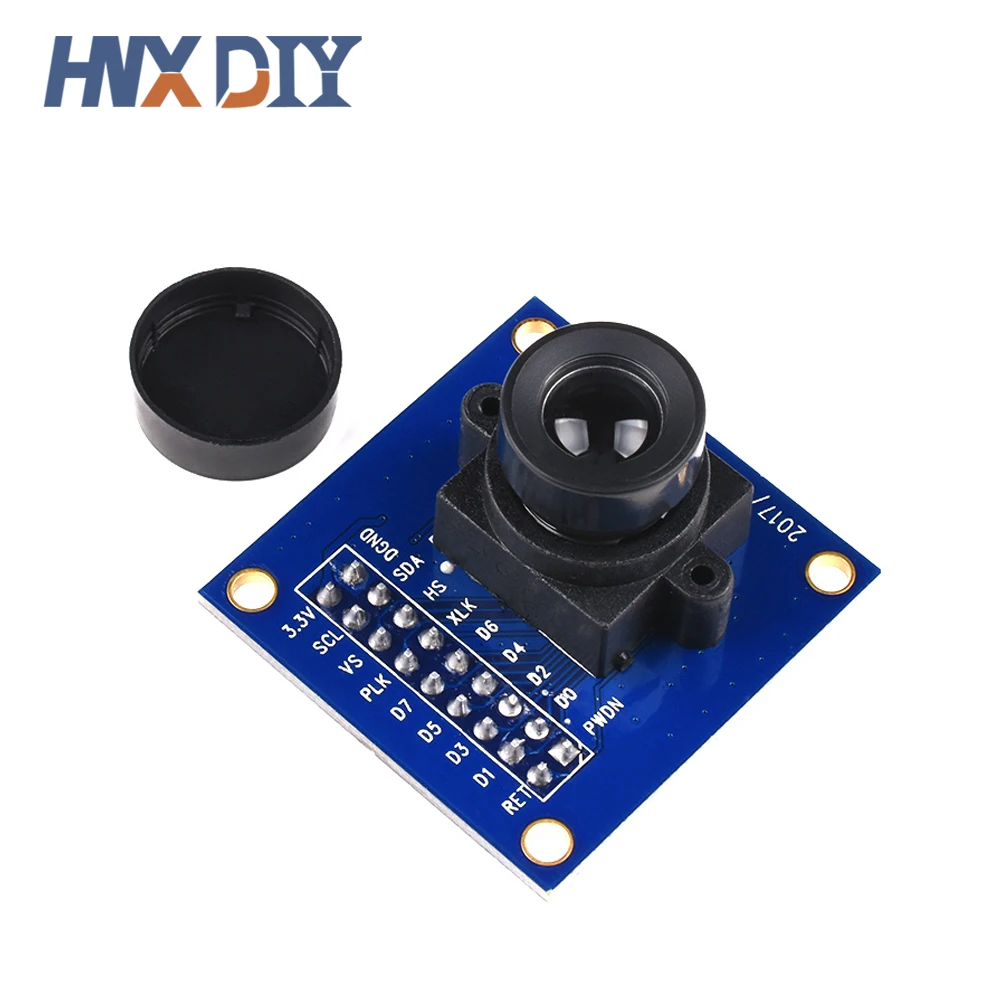 OV7670 camera module Supports VGA CIF auto exposure control display active size 640X480 for Arduino