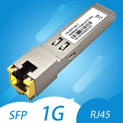 1.25G SFP to RJ45 모듈, 1000Base-T 구리 SFP 이더넷 트랜시버, Cisco GLC-T/SFP-GE-T, Meraki HUAWEI, Mikrotik, Ubiquiti용