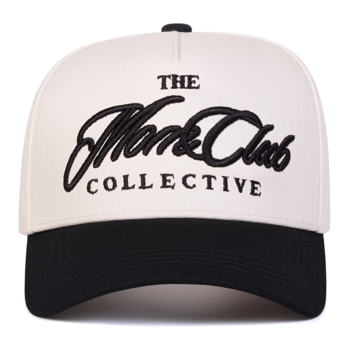Unisex THE MARE CLUB COLLECTIVE Baseballkappen mit Stickerei, Frühling und Herbst, für den Außenbereich, verstellbare Freizeithüte, Sonnenschutzhut, Sportkappe – Detail 4