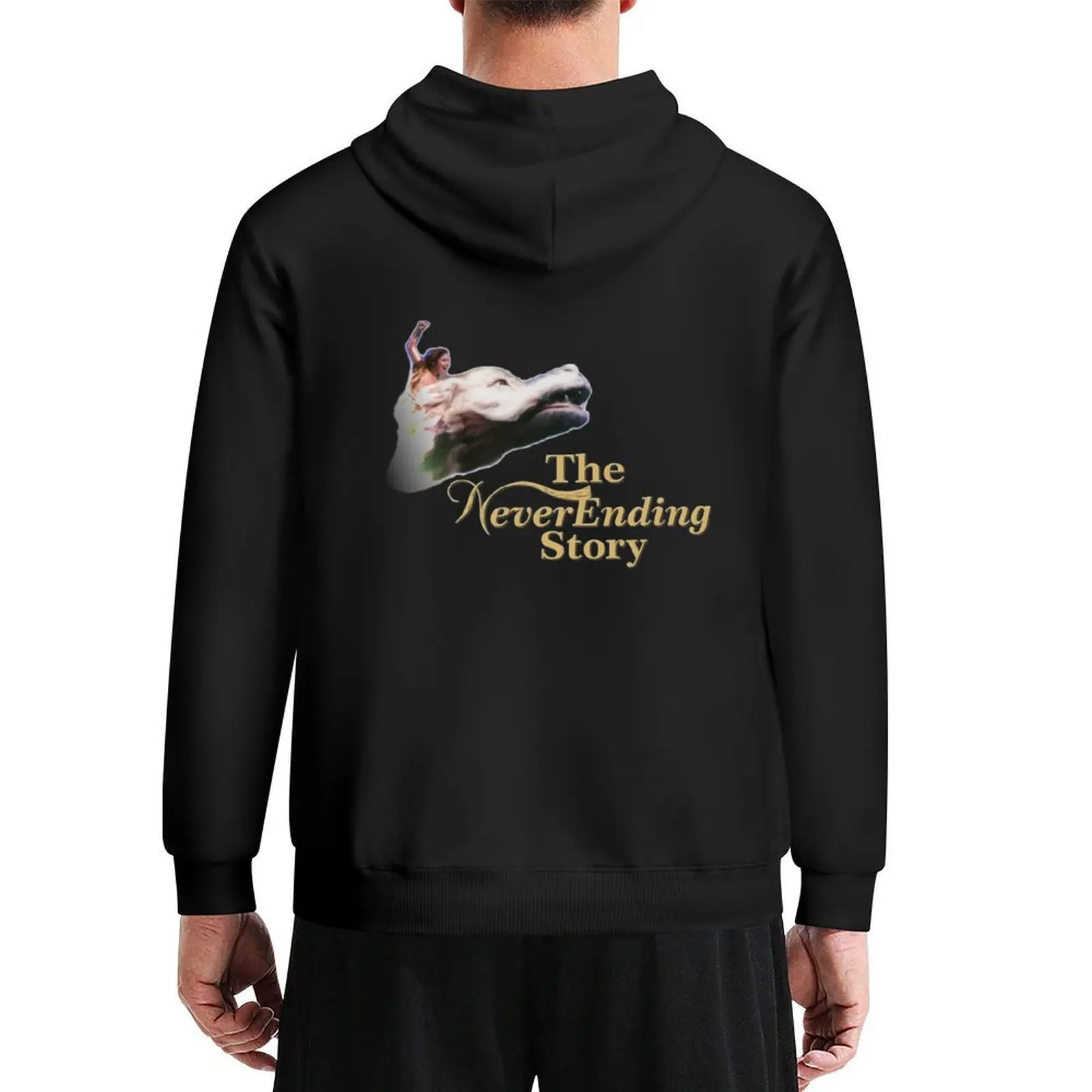 

NeverEnding Story Hoodie graphic t shirts men autumn clothes for men japanese style new hooded tee