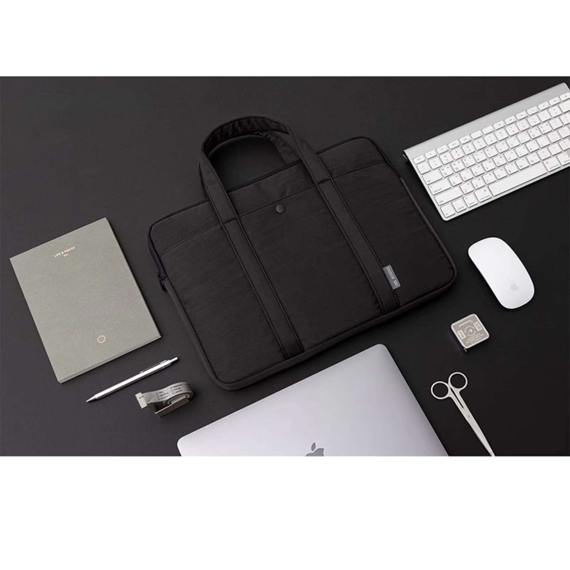 Wielofunkcyjna przenośna torba na laptopa 13,3 14 15 15,6 cala dla Samsung Huawei Macbook 16 cali torba na notebooka torba na dokumenty biznesowe — zdjęcie produktu 5