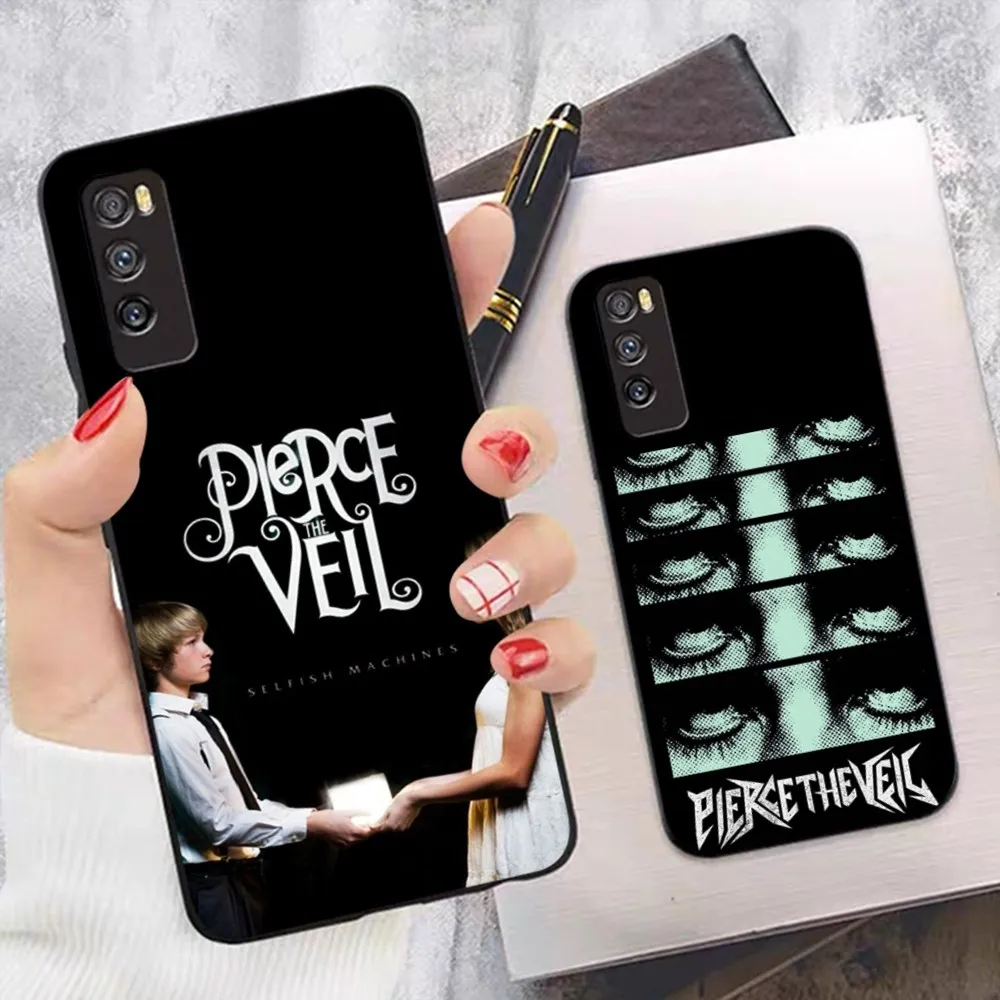 P-Pierce The V-Veil Band Phone Case For Huawei Mate 10 20 30 40 50 lite pro Nova 3 3i 5 6 SE 7 pro 7SE