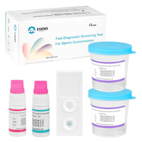Fertility Home 2 Sperm Test Kit for Men|Indicates Normal or Low Sperm Count Convenient Accurate and Private Easy to Read Results