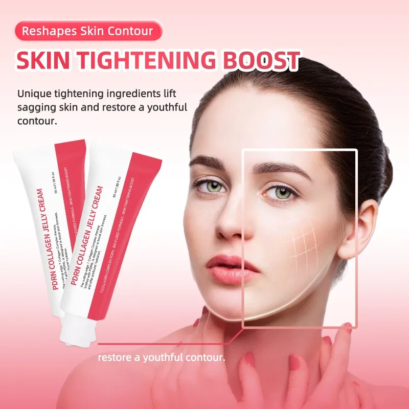 

Collagen Jelly Cream 50ml Hyaluronic Acid Hydrates Moisturizes Rejuvenates Skin