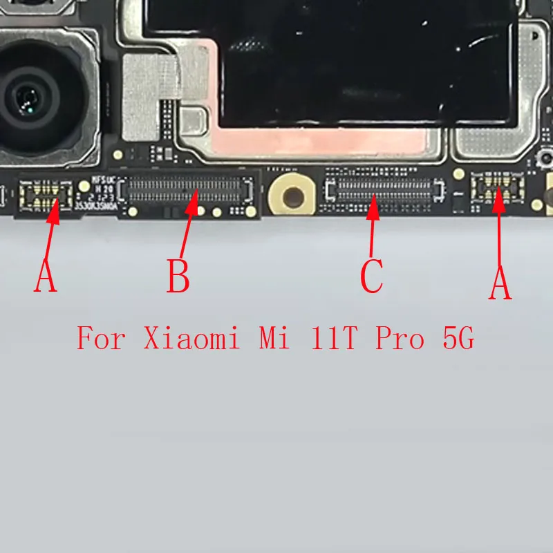 2-10Pcs Battery Lcd Usb Charger Charging Dock Port Flex Holder FPC Connector Plug Jack Board For Xiaomi Mi 11T Pro 5G Mi11T M11T
