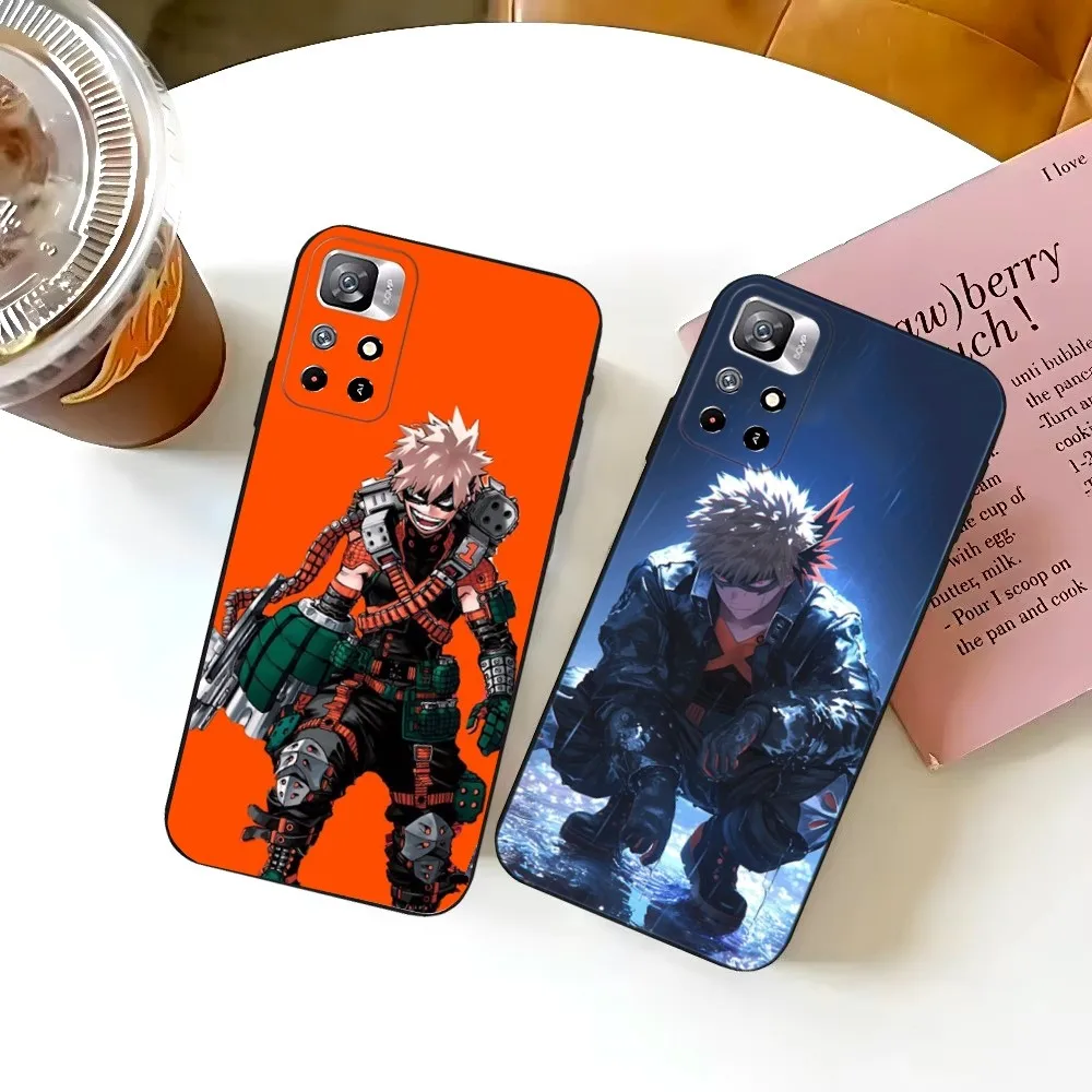 

My Hero Academia Bakugou Katsuki Phone Case For Samsung S25,S24,S23,S22,S21,FE,S30,S20,S10,Plus,Ultra,Lite 5G Silicone Cover