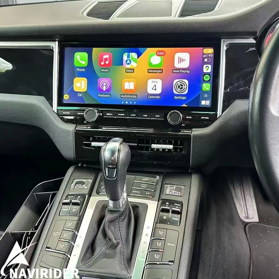 

Автомагнитола Android 14 с CarPlay для Porsche Macan 2010-2015, экран 12.3'' (1920*720), RHD/LHD, мультимедийный видеоплеер