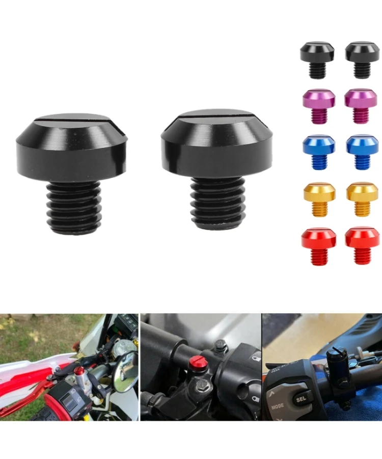 Applicable to Benda Black Flag 500 Napoleon 450 Rearview Mirror Screw Blocking Mirror Seat Hole Screw Modification Accessories