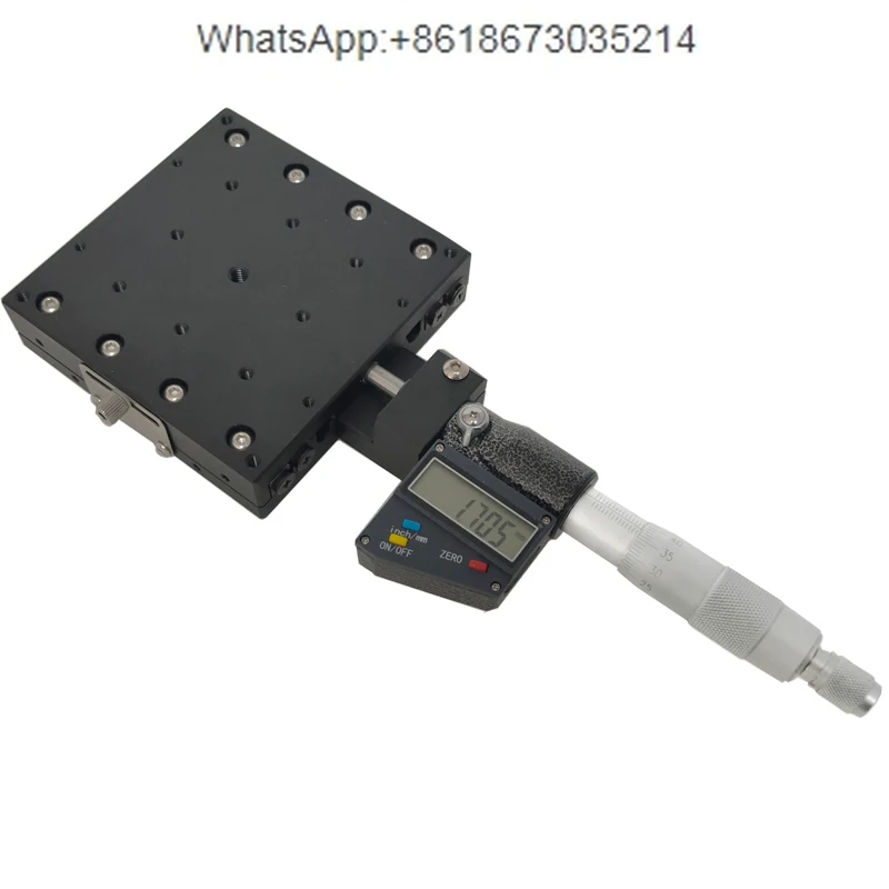 PT-SX25 Manual Digital Display Platform X-axis Displacement Stages Microscopic Split Adjustment Precision Translation Stages