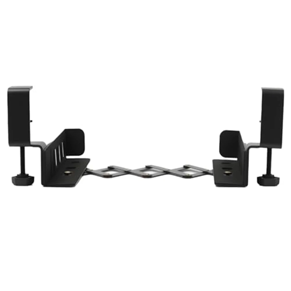 Under Desk Laptop Mount Steel No Drill Laptop Holder Clamp On Laptop Mount Under Desk Shelf Holder Storage For Home Office