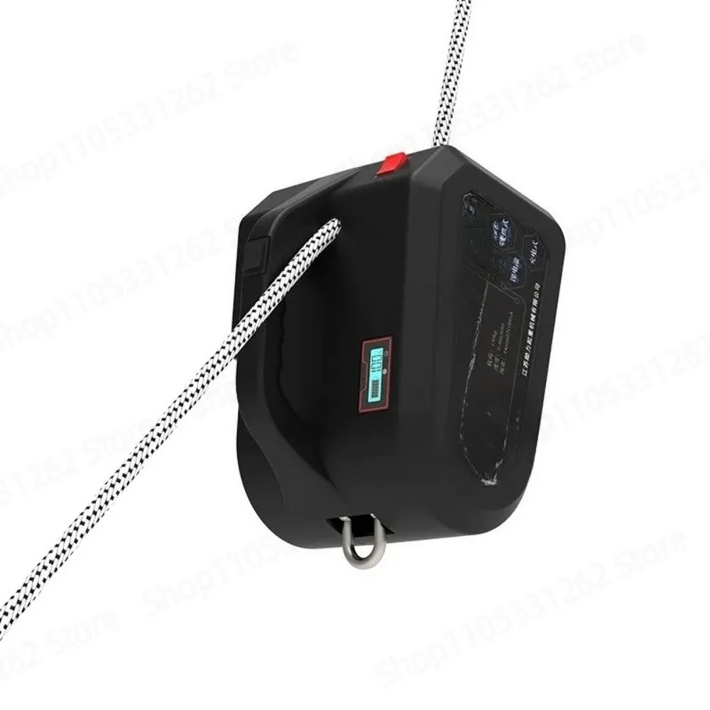 Automatic rope climbing machine electric ascender rechargeable lithium hoist portable air conditioner hoist