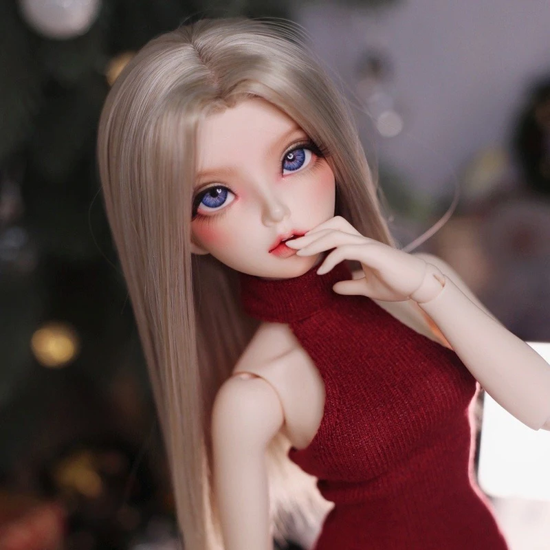 Neue 42 cm BJD Puppe legitimate 1/4 MF Celine Joint Abnehmbare SD Spielzeug Sexy Mädchen Set Spot Edle Make-up