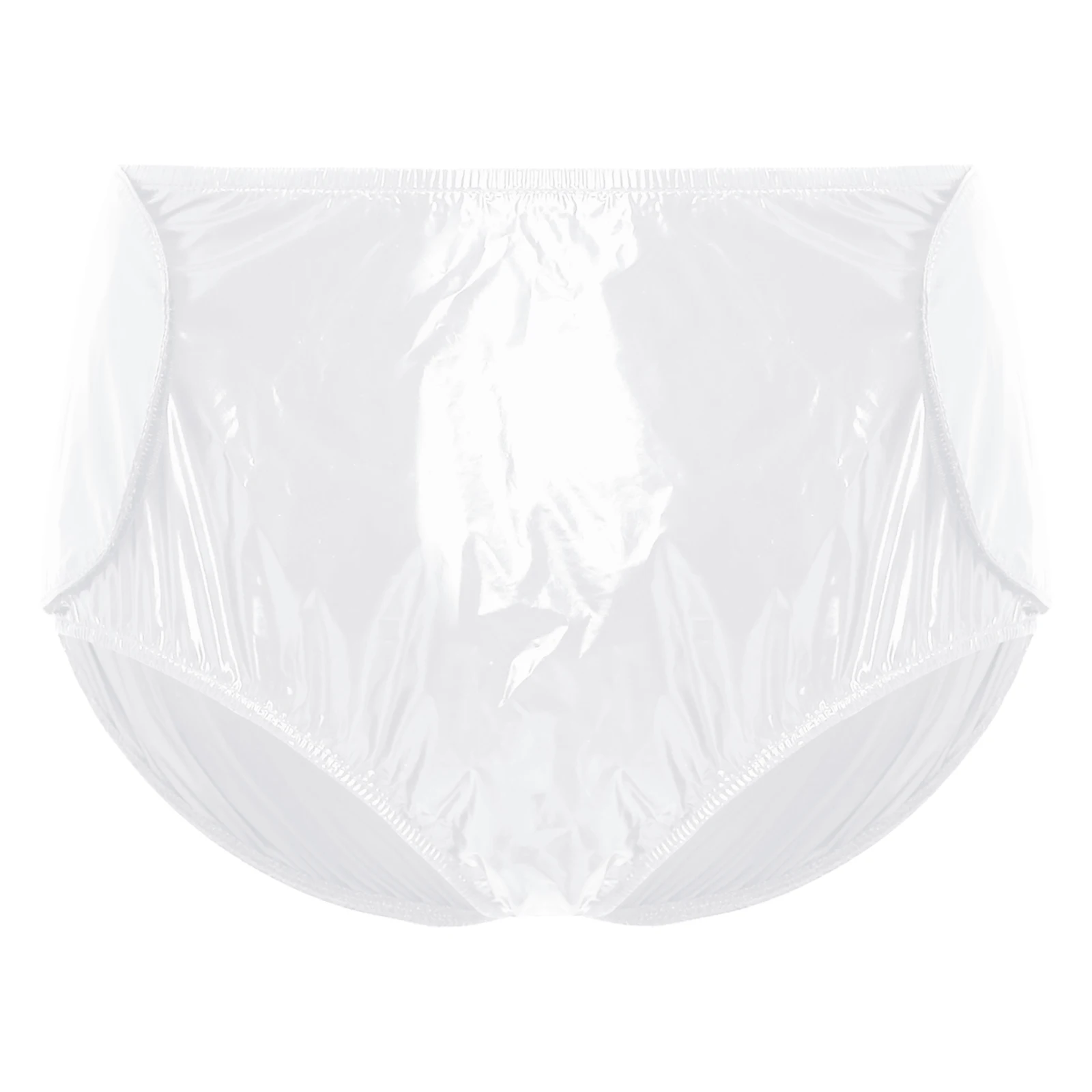 

Women Stage Dance Safety Shorts Waterproof Booty Shorts Vinyl Waterproof Special Need Diaper Cover Incontinence Briefs Underwear