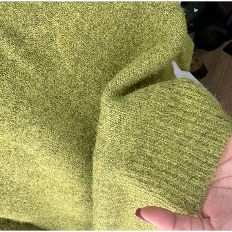 Damenrock 2-teiliges Set, gestrickter Rollkragenpullover mit langen Ärmeln, gerade lange Röcke, schicke einfarbige Outfits für Frühling und Herbst. – Detail 7