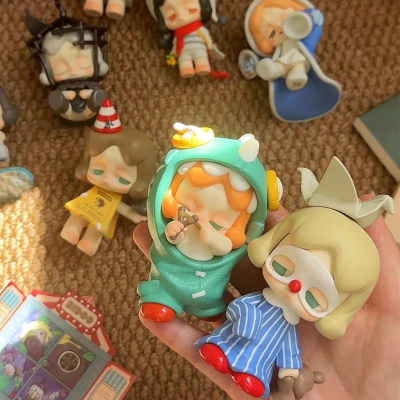 

Nidoo's Placebo Series Blind Box Cool Girl Action Figure Mystery Box Anime Figurine Desk Model Blindbox Surprise Toys