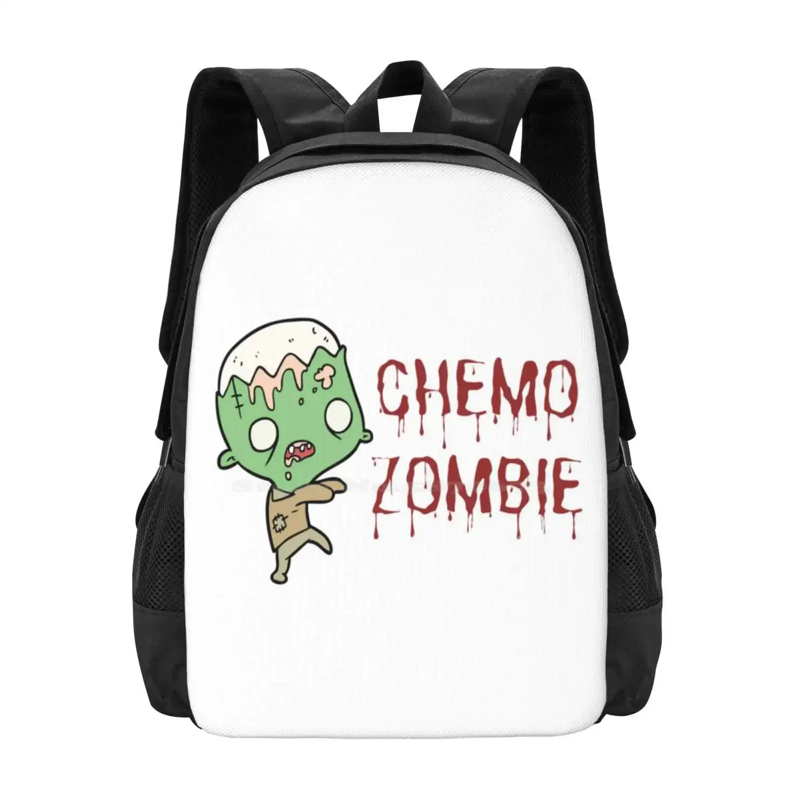 

Chemo Zombie Hot Sale Schoolbag Backpack Fashion Bags Cancer Last Day Chemotherapy Womens Chemotherapy No More