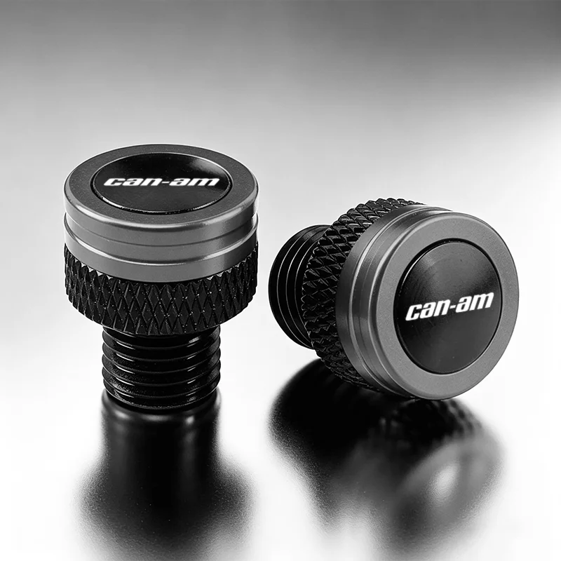 Accessories M10*1.25 Aluminum Screws Bolts Mirror Hole Plugs Cap For Motorcycle Bombardier Can-Am Canam Can Am Spyder Series