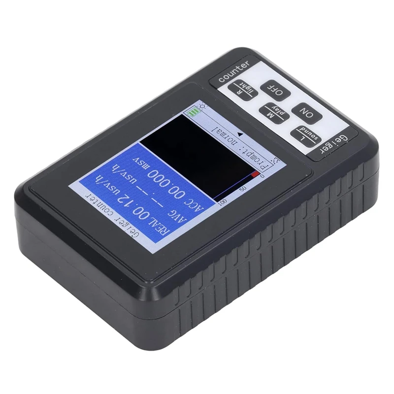 Nuclear Radiation Detector, Portable Geiger Counter, Beta Gamma X-Ray Monitoring Meter