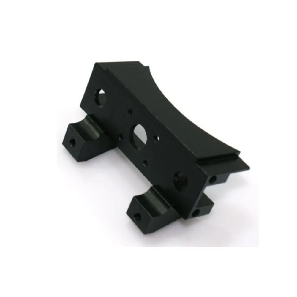 Trave di coda L-1010 in lega di alluminio nera simulazione per Gl 1/14 Tamiya RC SCANIA rimorchio trattore camion americano croce parti membro