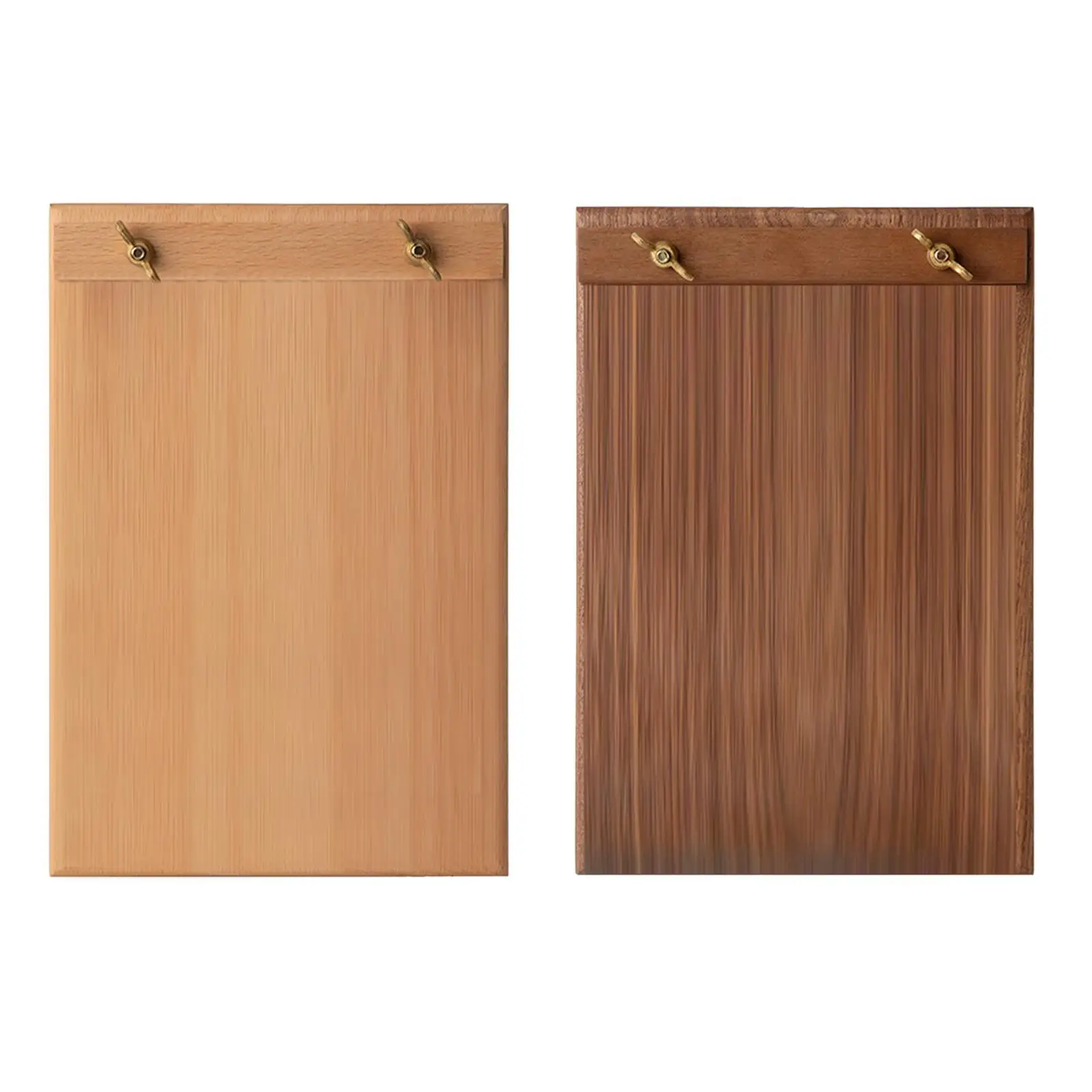 

Wood Sign Holder Menu Holder Shelf Vertical A5 Flyer Display Frame Table Card Flip Display for Restaurants Retail Show Fair