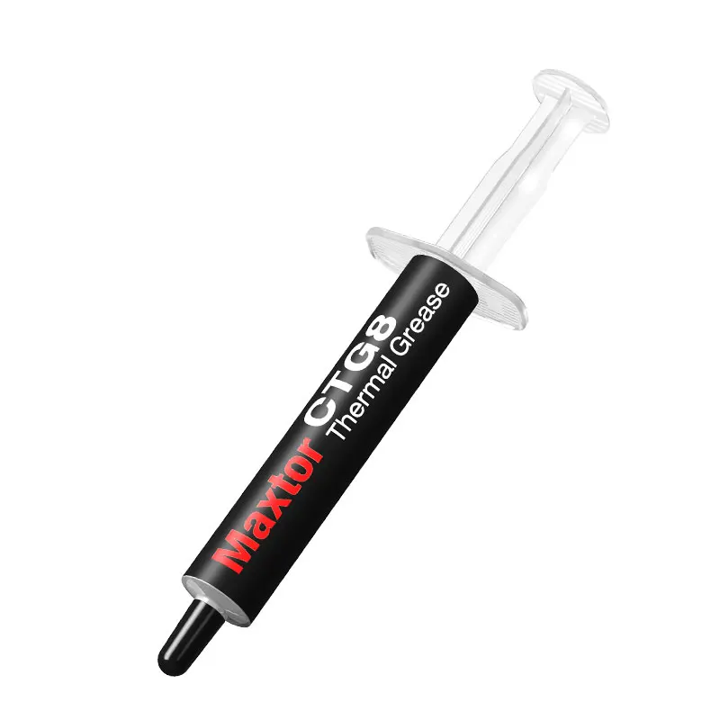 12.8W/mk Maxtor CTG8 AMD Intel Processor CPU GPU Cooler Cooling Fan Thermal Grease Thermal Paste Cpu Heatsink Plaster