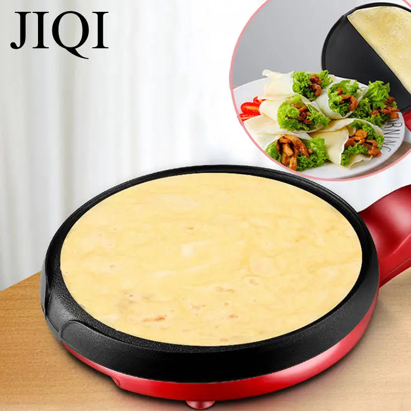 Non-stick Electric Crepe Maker Multifunctional Pizza Srping Roll Pancake Baking Pan BBQ Grills Smokeless Grillers Oil Drip pan