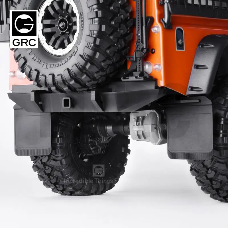 

Rubber Mud Flaps Front Rear Fenders with Mounting Base for 1/10 RC Crawler Car TRX4 Trx-4 Upgrade Parts