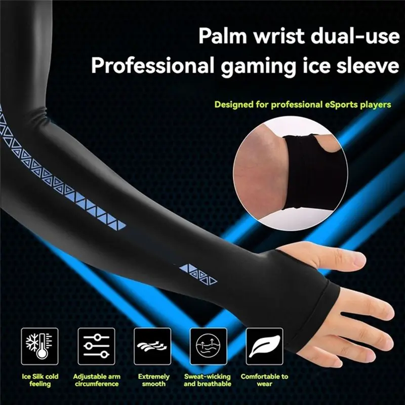 B92B ESports Gaming Sleeve for Gamers, Reduces Friction Absorbs Sweat Cooling Effect Guards, for Extended Gaming Sessions with