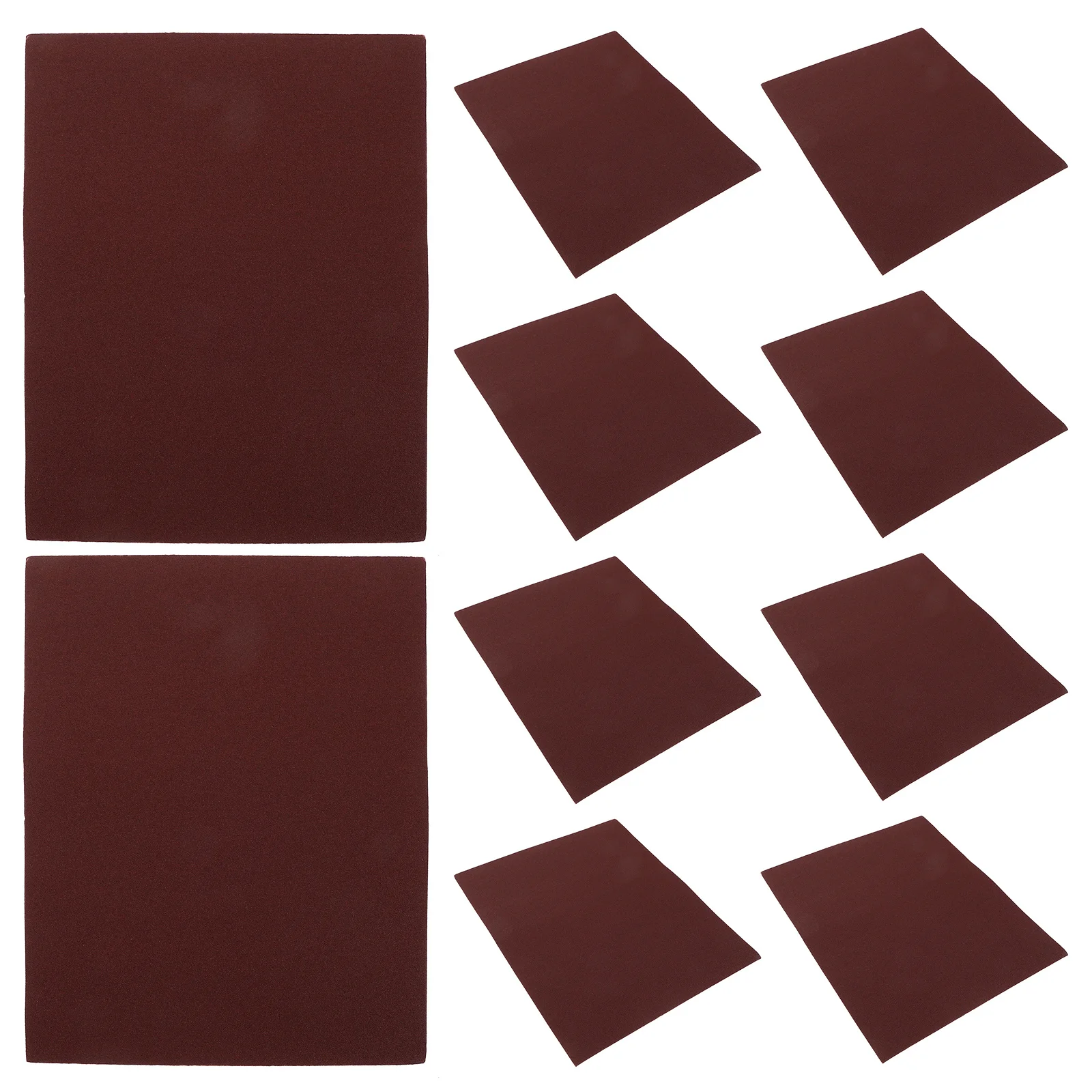 

20Pcs Bird Sandpaper for Claws and Beak Natural Grinding Pad Cuttable Cage Liner Sheets Wear Resistant Brown Sandpaper Sheets