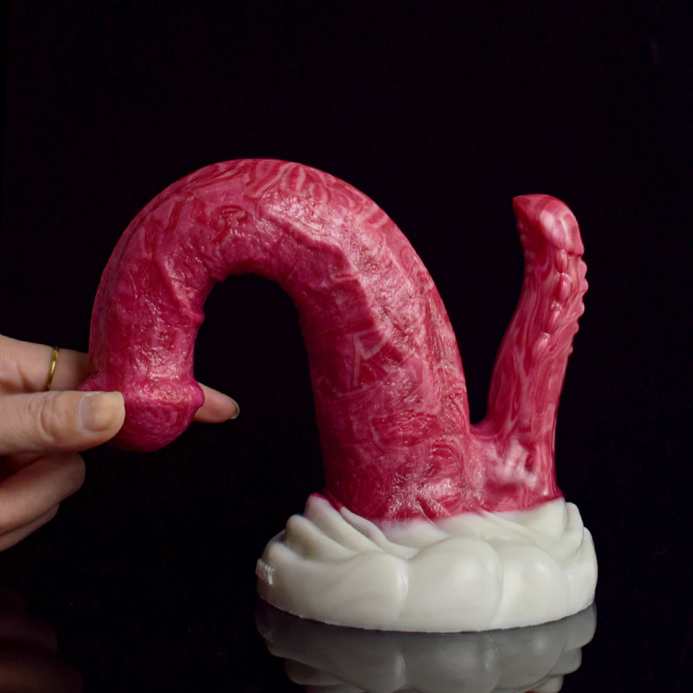NNSX Double Headed Fantasy Dildo Anal Dilator Butt Plug Sex Toys For Women Men BDSM G-Spot Prostate Massage Adult Erotic Toy_voghion.com
