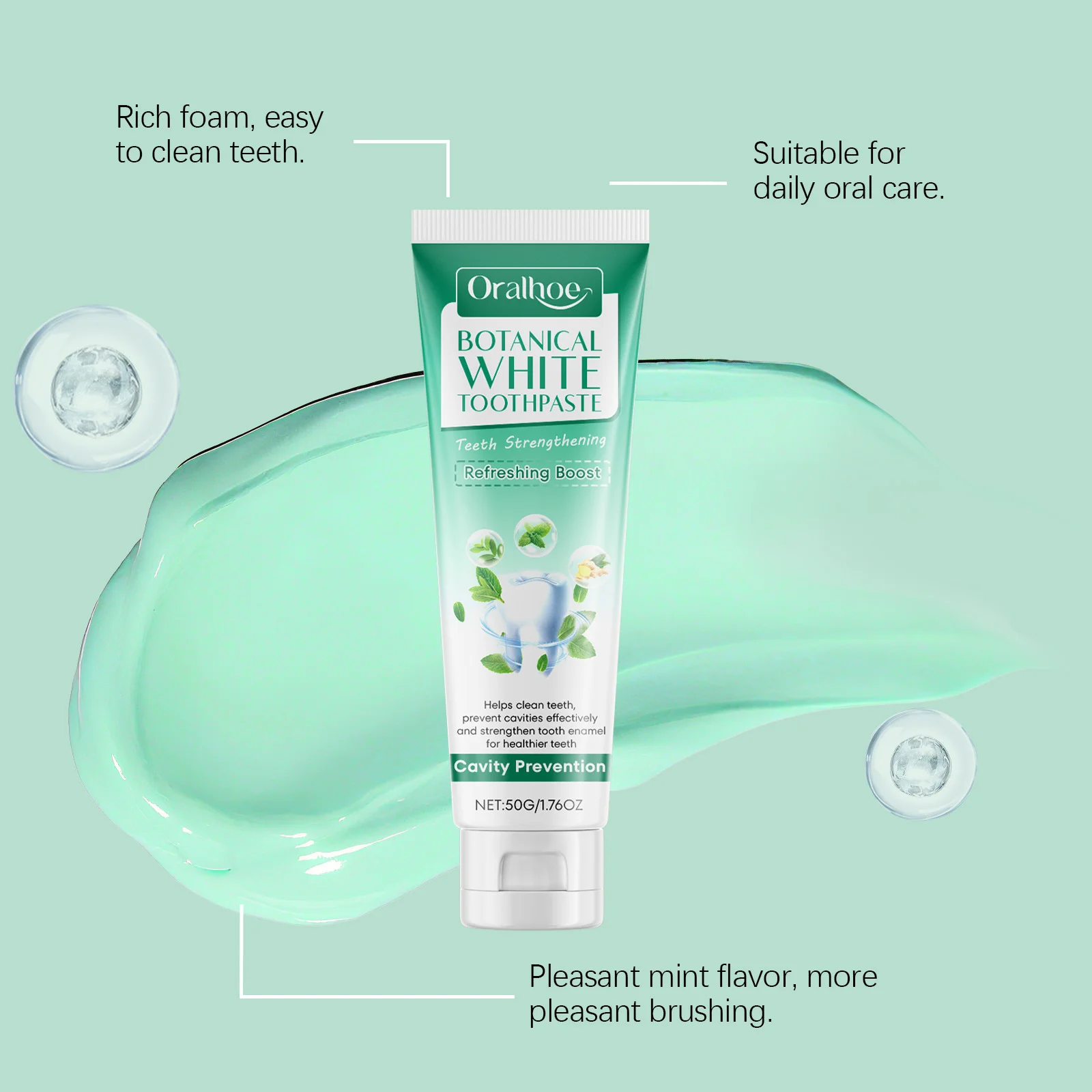 Tand Refresh Tandpasta Tandheelkundige Fleuren Reiniging Verwijderen Gele Rook Koffie Thee Vlekken Frisse Adem Tanden Whitening Tandpasta