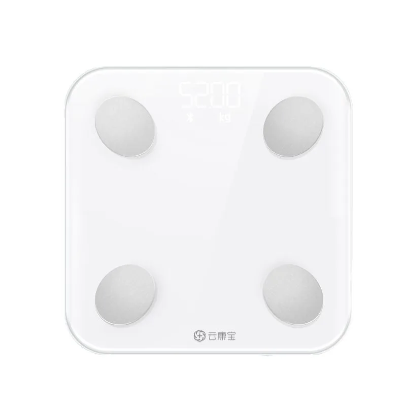 סולם משקל חכם Yunkangbao לבית דיוק משקל אלקטרוני להפחתת שומן דופק לב בריאות סולם שומן גוף נטען