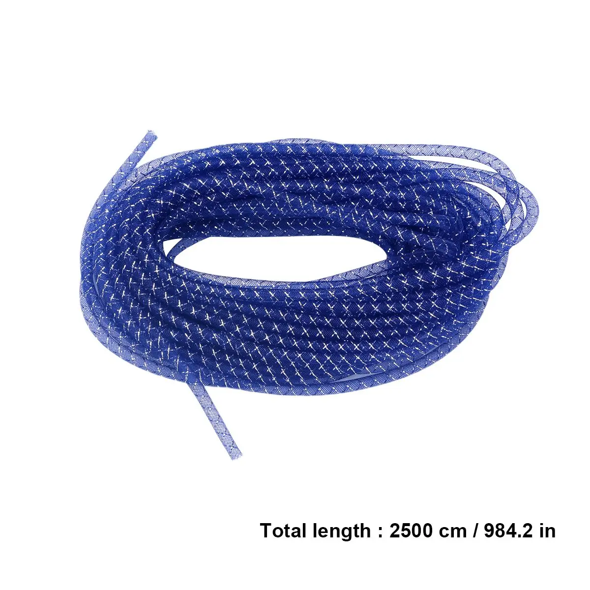 

25m Yarn Cord for DIY Crafts Hair Accessories Bracelet Anklet Necklace Jewelry Making Elastic Stretch Tubing Braided Rope