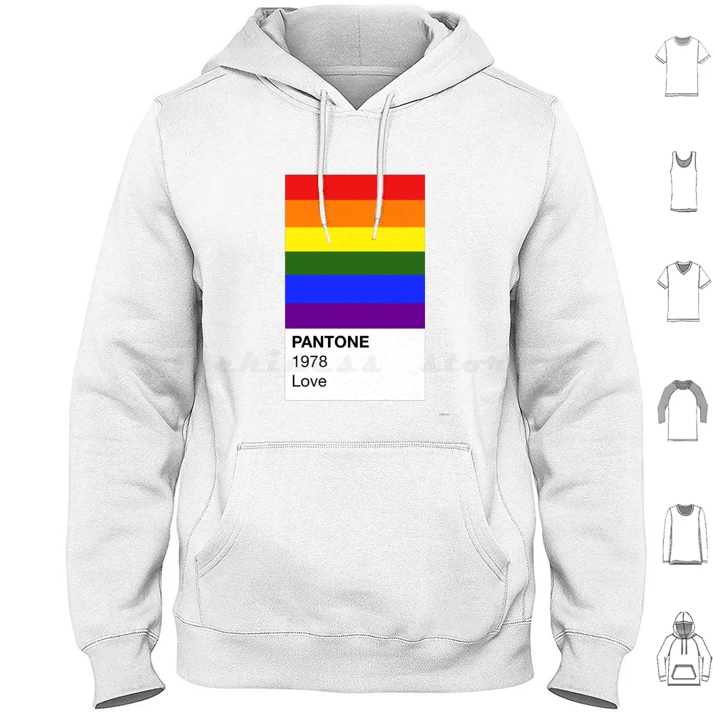 Pantone Pride : Pride Hoodies Long Sleeve Pride Pride Bi Pan Trans Demi Ace Aro Asexual Bisexual Pansexual Queer