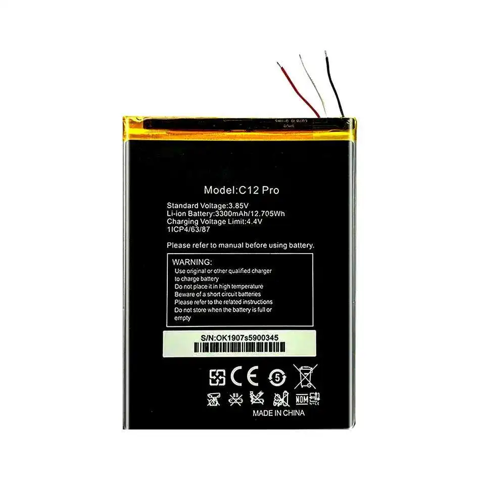 3300 мАч для замены аккумулятора мобильного телефона Oukitel C12 Pro премиум-класса