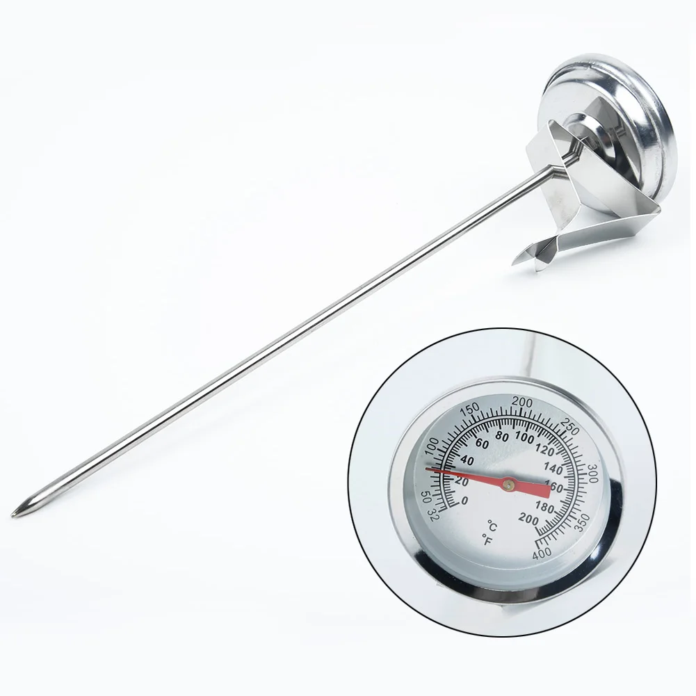 1pcs Stainless Steel Oven/Grill Thermometer Gauge 200°C Cooking BBQ Probe Food Meat Gauge For Home Kitchen Cooking Tool