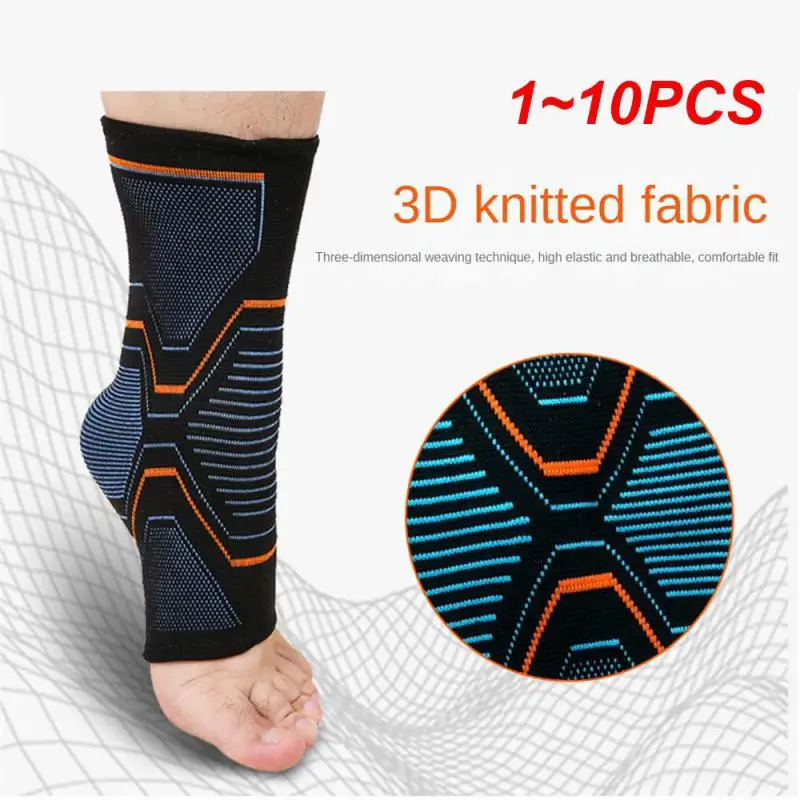 

1~10PCS Sports Ankle Braces Foot Support Compression Sleeves Ankle Stabilizer for Men Women Fasciitis, Sprained, Foot Joint