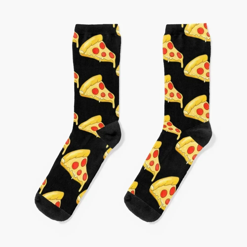 

Pizza Socks loose crazy Lots winter Mens Socks Women's