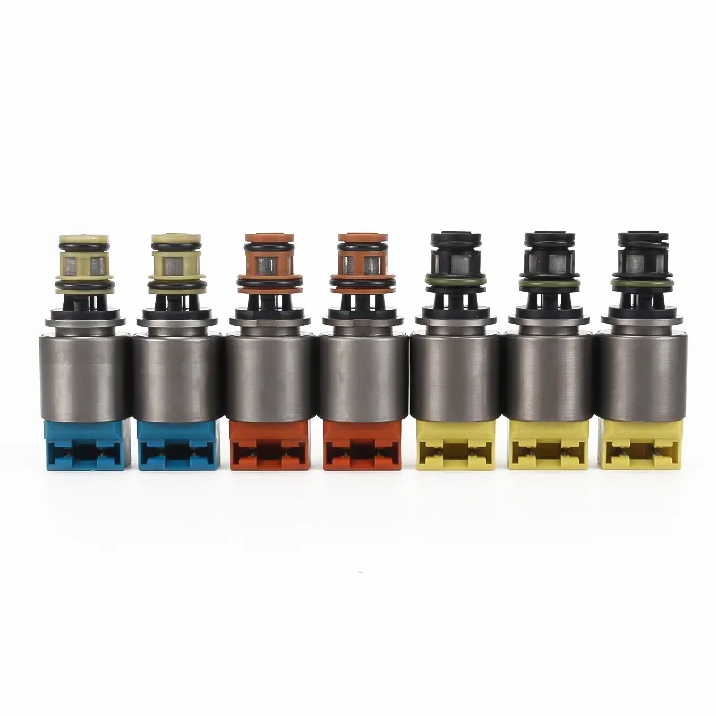 7 PCS/SET 6HP21 Transmission Solenoid Valve Kit Fit For BWM FOR AUDI FOR HYUNDAI 2007-2010 Car Accessories